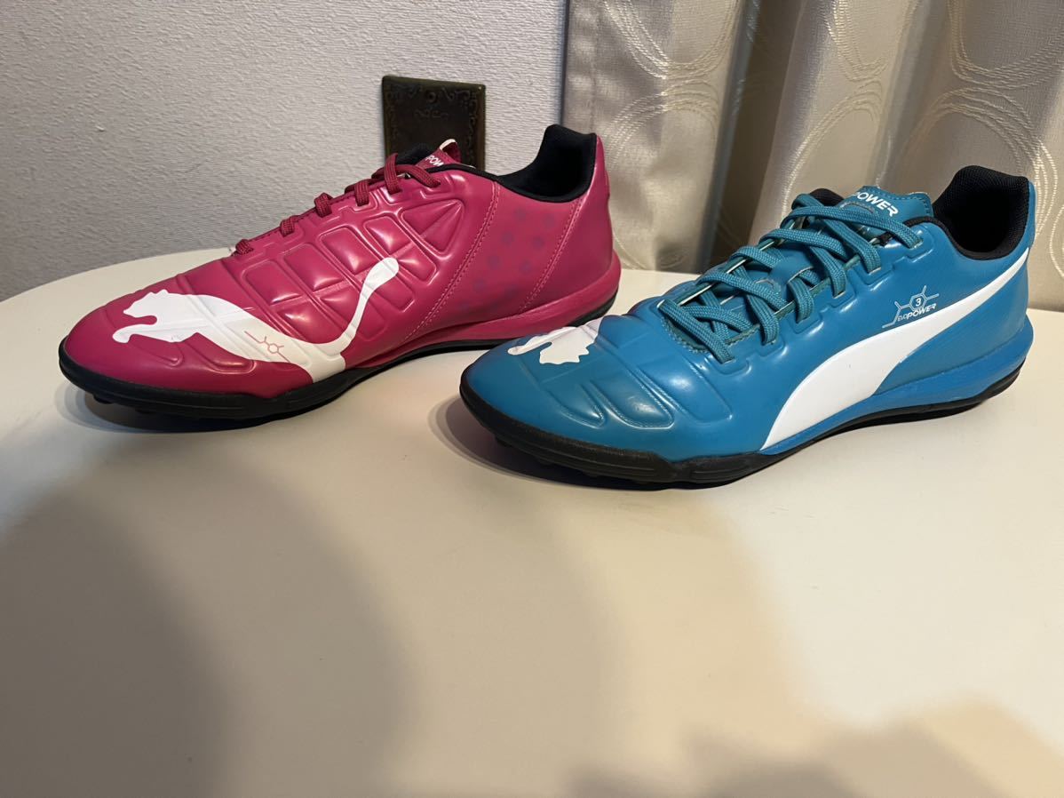 Puma エヴォパワー 3 トリックス Tt 27 5cm ブルー ピンク トレーニングシューズ トレシュ サッカー フットサル Puma アシンメトリーカラー 27 5cm 売買されたオークション情報 Yahooの商品情報をアーカイブ公開 オークファン Aucfan Com