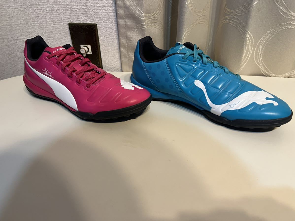 Puma エヴォパワー 3 トリックス Tt 27 5cm ブルー ピンク トレーニングシューズ トレシュ サッカー フットサル Puma アシンメトリーカラー 27 5cm 売買されたオークション情報 Yahooの商品情報をアーカイブ公開 オークファン Aucfan Com