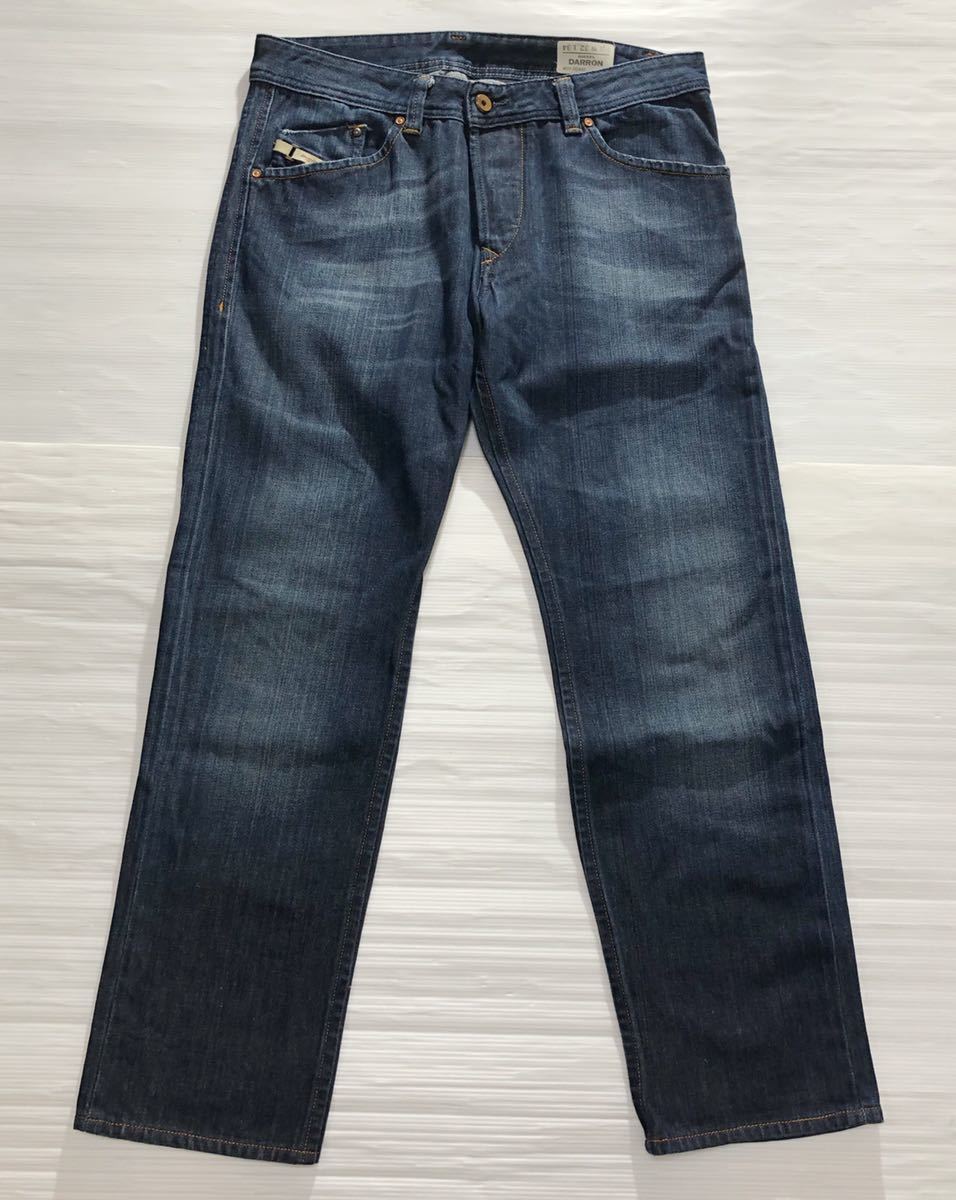 ジーンズ DIESEL ディーゼル》DARRON 色落ち ダメージ加工 インディゴデニム