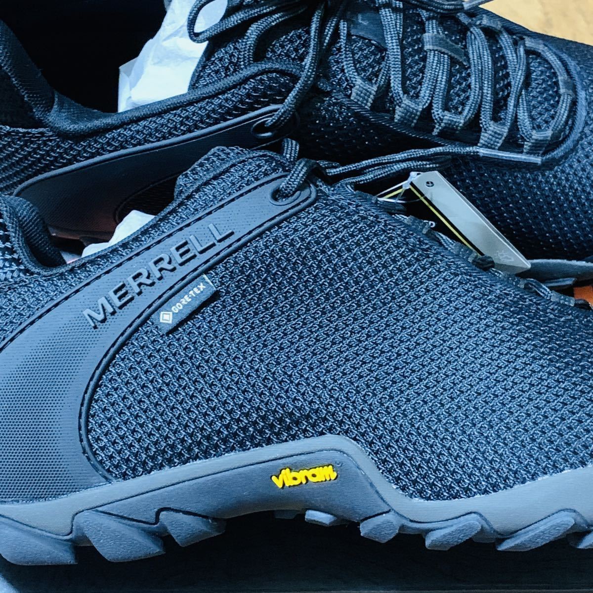 MERRELL】CHAMELEON 8 STORM GORE-TEX BLACK 28.0cm｜メレル 
