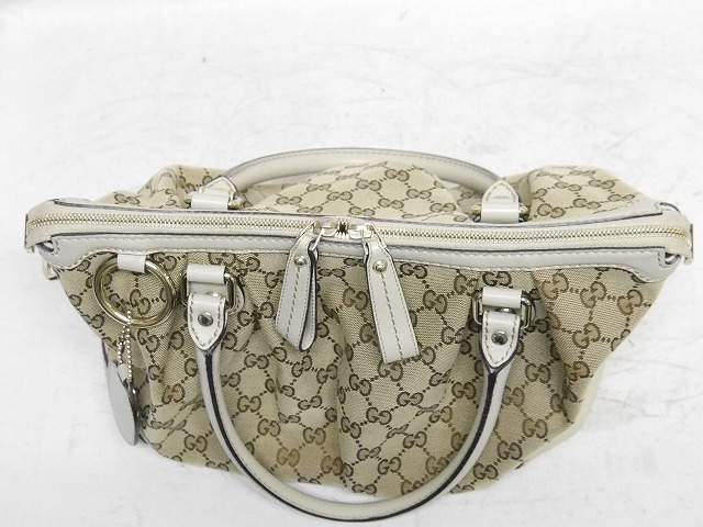 GUCCI [グッチ]キャンバス ディアマンテ スーキー 2wayバッグ/247902 
