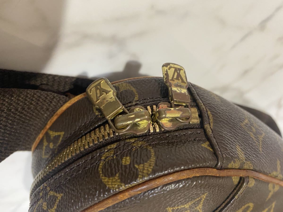 モノグラム LOUIS VUITTON ポシェットガンジュ ルイヴィトン ポシェット ガンジュ ボディバッグ Louis ブラウン M51870 ヴィトン Vuitton バッグ ルイ VUITTON)ルイ・ヴィトン