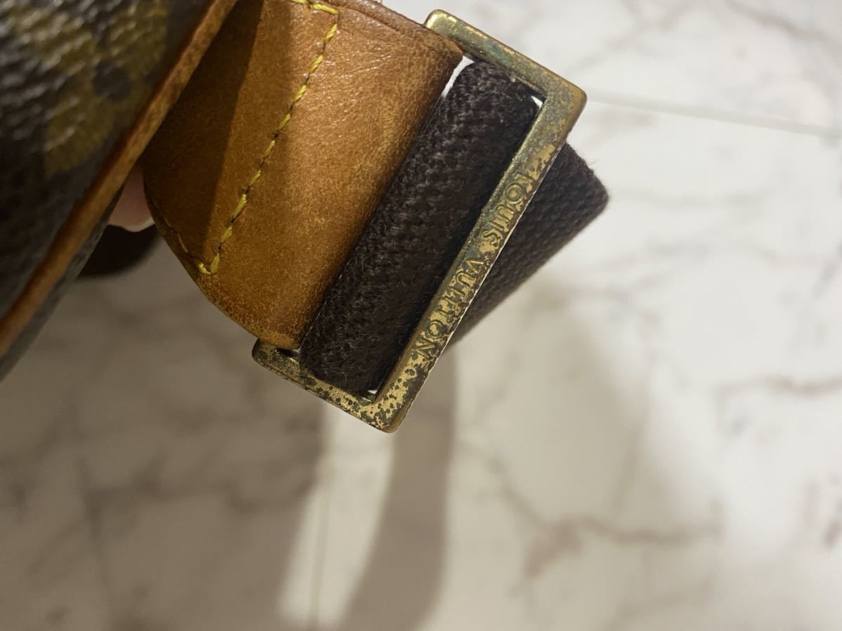 モノグラム LOUIS VUITTON ポシェットガンジュ ルイヴィトン ポシェット ガンジュ ボディバッグ Louis ブラウン M51870 ヴィトン Vuitton バッグ ルイ VUITTON)ルイ・ヴィトン