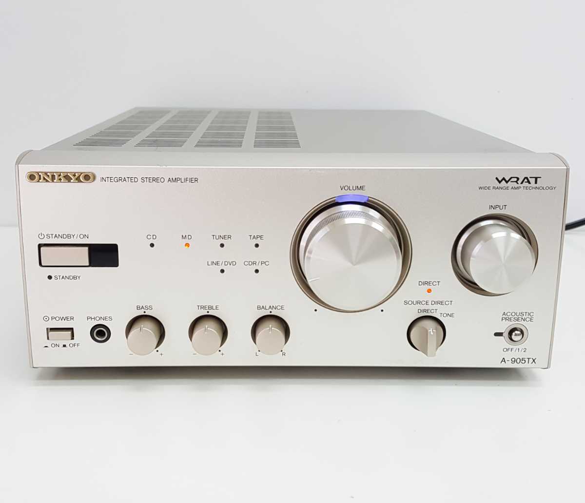 A-905TX 】ONKYO ステレオアンプ A-905TX ONKYO プリメインアンプ A