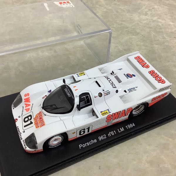 1円～ スパーク 1/43 ポルシェ 962 No.61 LM 1984 ポルシェ 962 C No.55