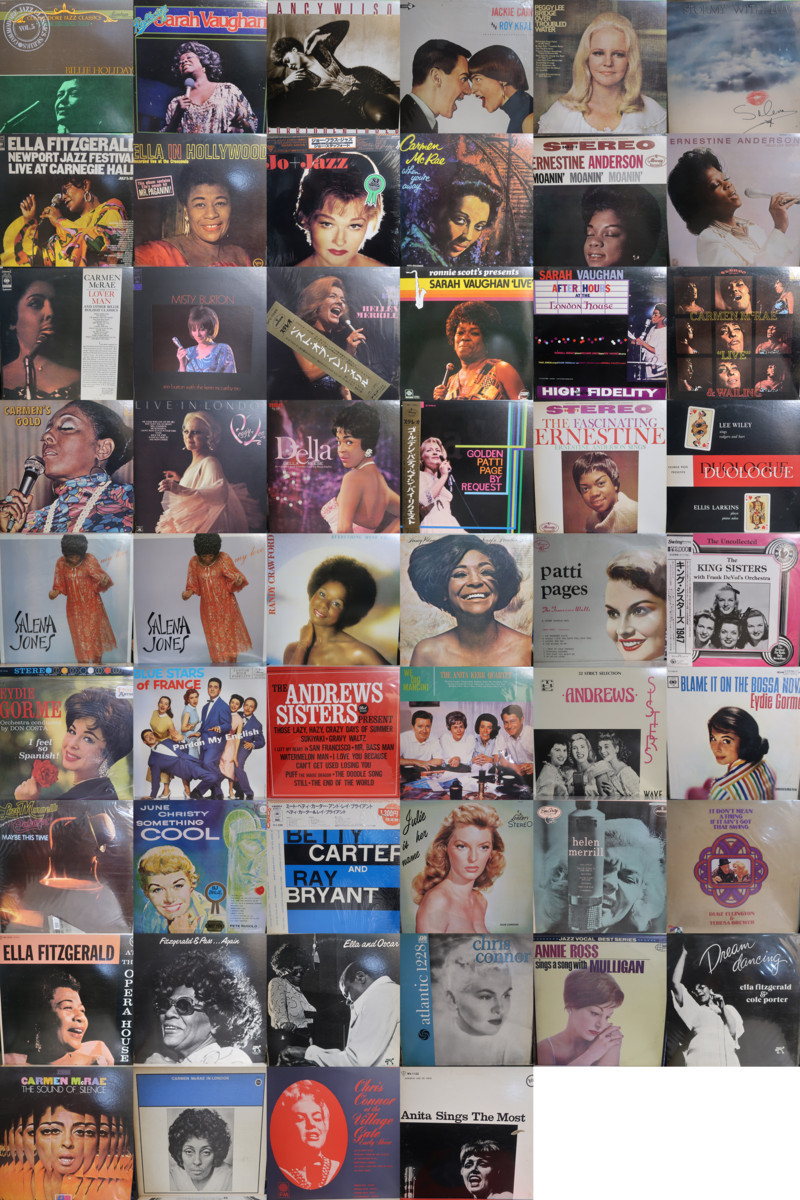 15003416;【ALL国内盤/JAPANESE PRESS!帯付，10吋含!】 ALL女性
