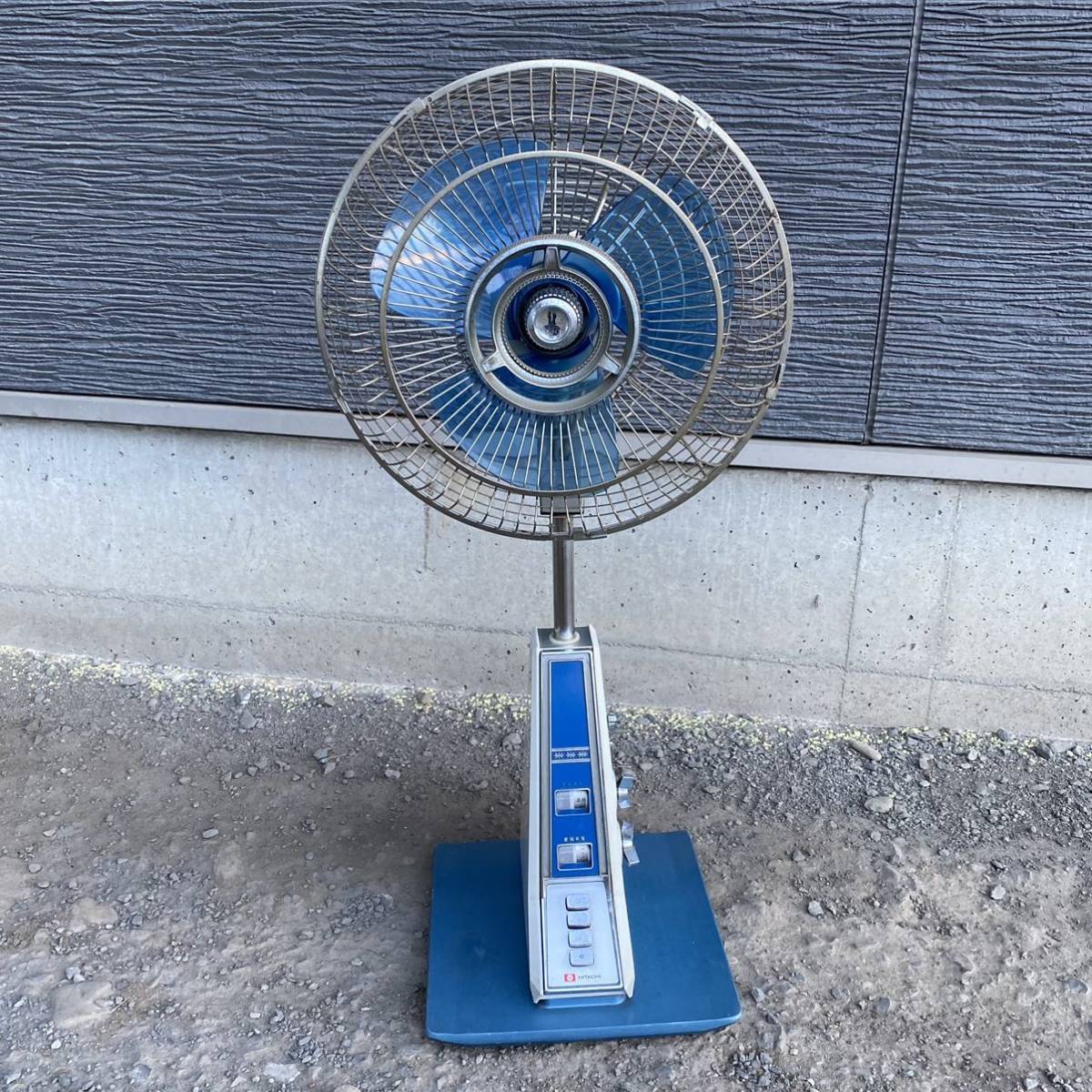 日立 HITACHI DESK 扇風機 H-625 FAN 30cm 昭和レトロ A.C. 動作品