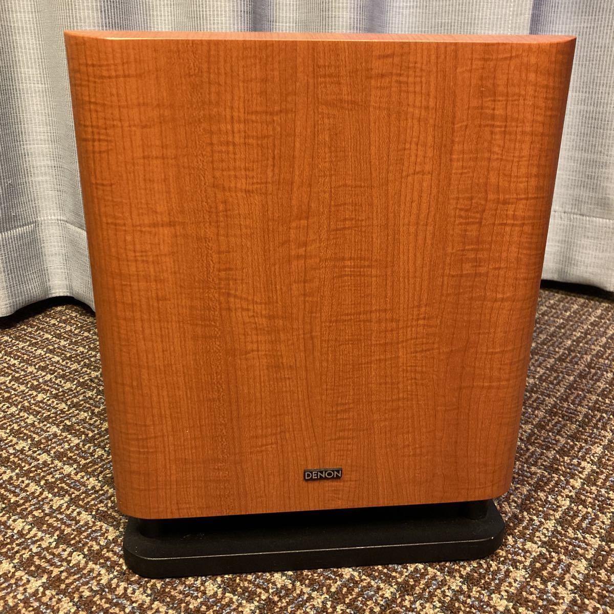 美品 DENON DSW-3L アンプ内蔵 サブウーファー スーパーウーファー