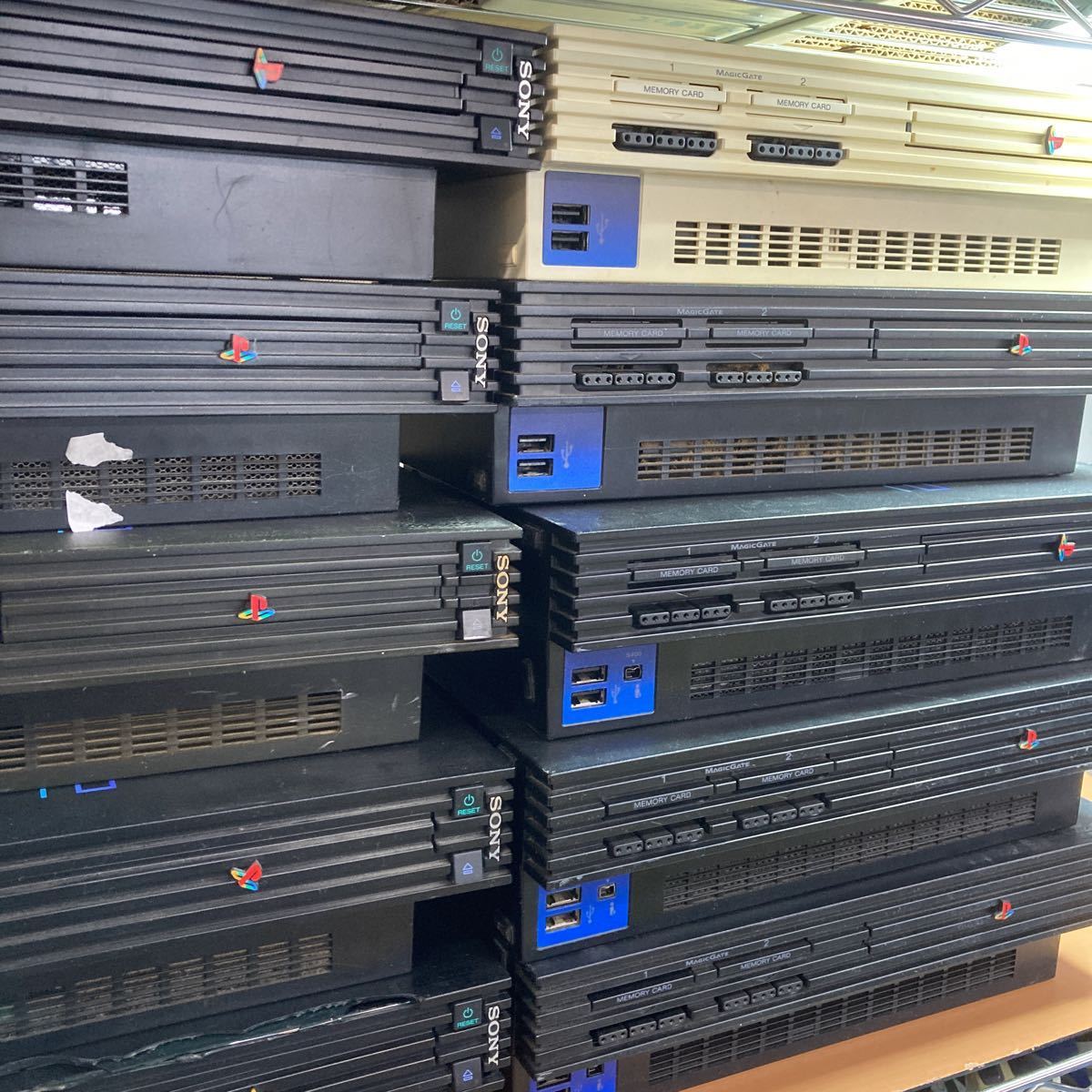  0119 SONY PS2 10台 ジャンク品 破損品 まとめ売り ヤ140 s8910 007(本体)｜売買されたオークション情報、yahooの商品情報をアーカイブ公開 - オークファン 本体、アクセサリー