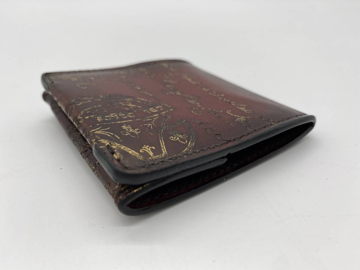 1円〜 ベルルッティ Berluti カリグラフィ コインケース 小銭入れ 