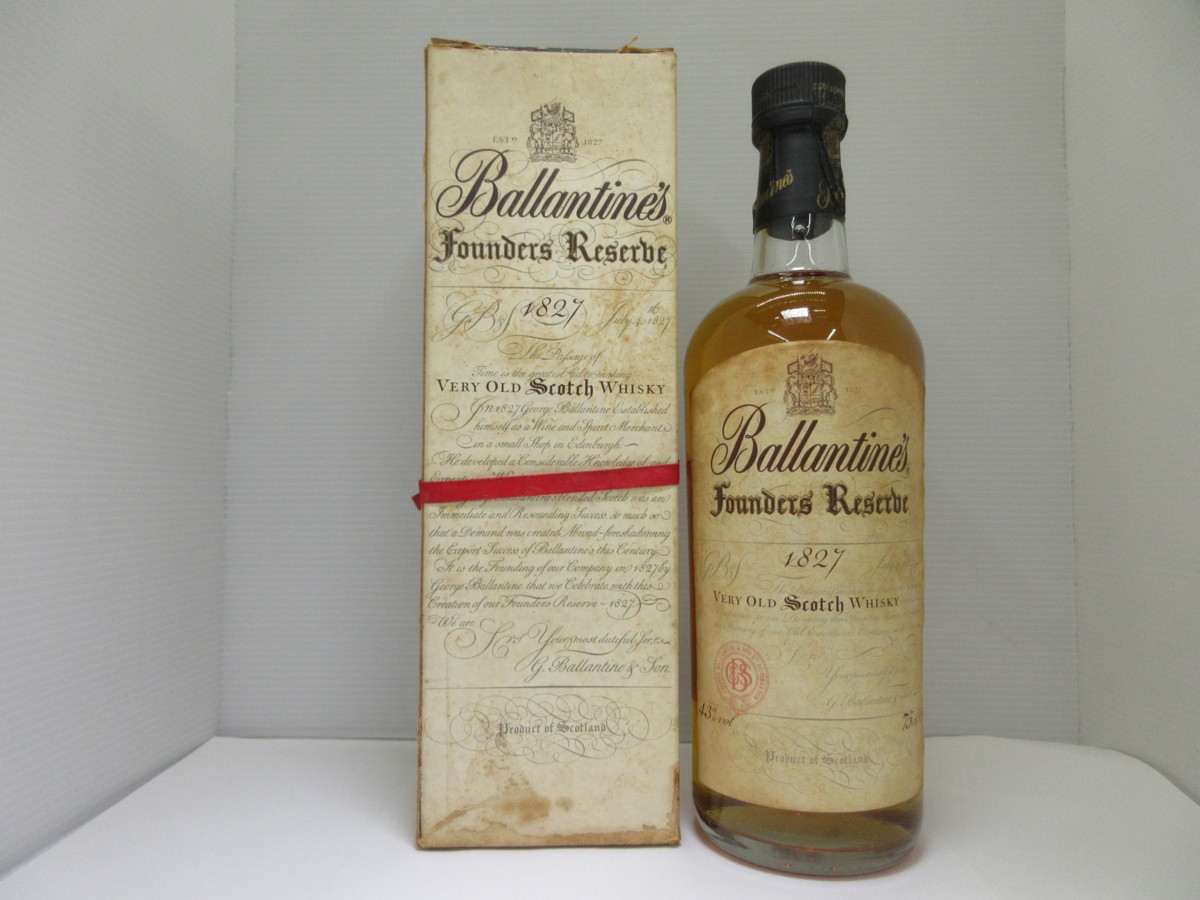 バランタイン ファウンダーズリザーブ 1827 Ballantine's Founders