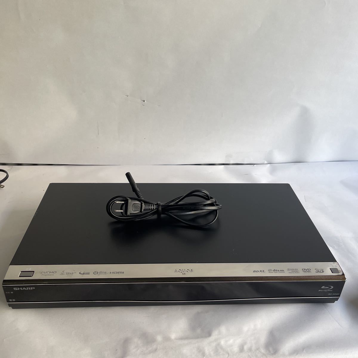 SHARP ブルーレイ レコーダーBD-W560 整備済　作動保証 SHARP BD-W560 ブルーレイ レコーダーBD-W560 整備済 作動保証