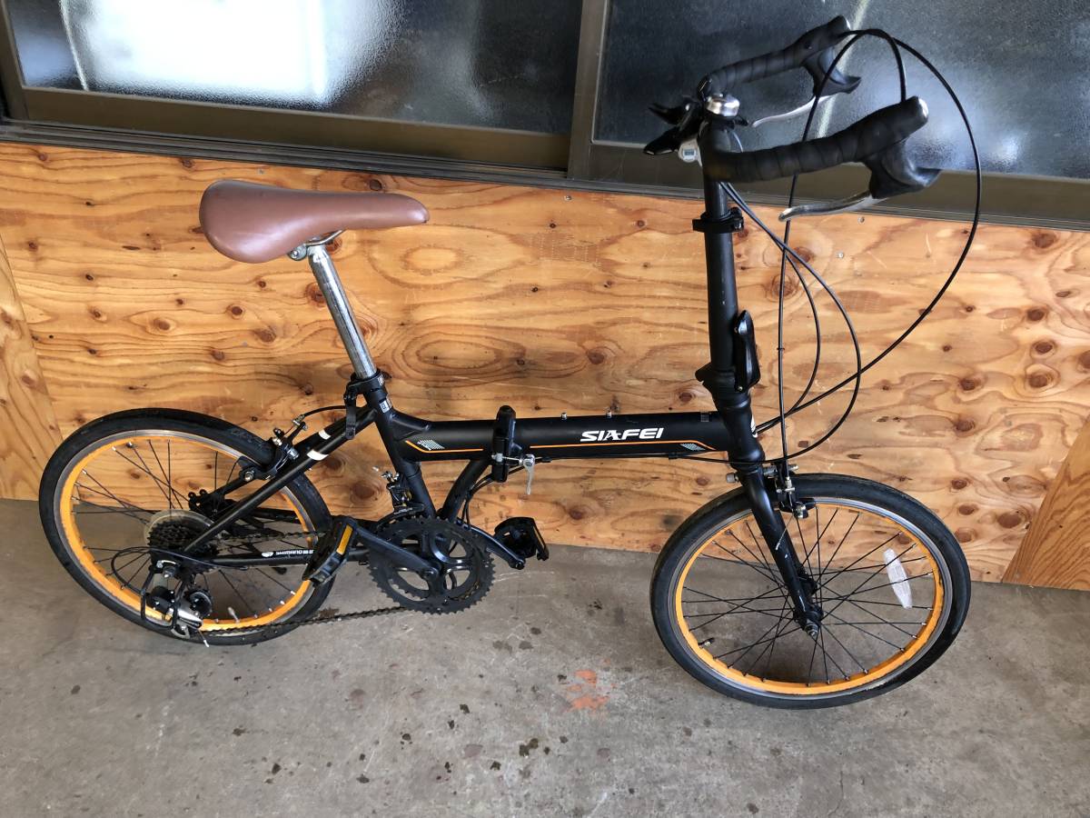 SIAFEI 折りたたみ20インチ SIAFEI 折りたたみ20インチ 折りたたみ自転車 ブラック SIAFEI