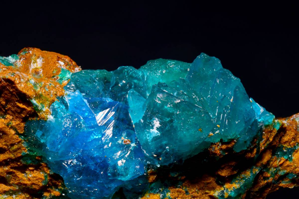 Liroconite 英国産 鉱物 標本 希少 リロコナイト - Liroconite 20