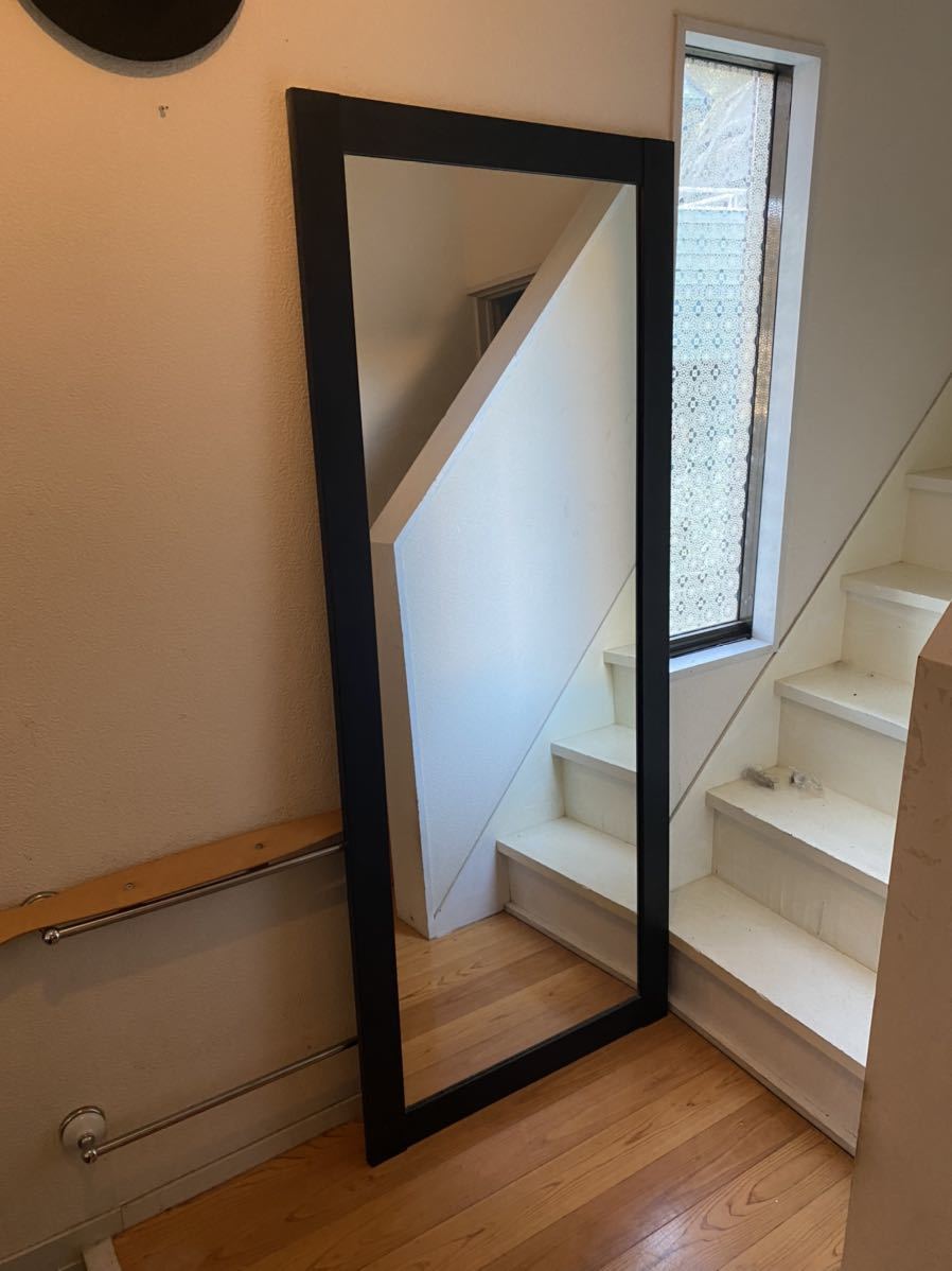 全身鏡 姿見 全身ミラー スタンドミラー 姿見 壁掛 シルバー 160x50CM 玄関かがみ 玄関 全身鏡