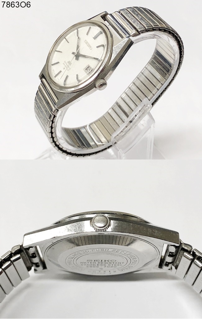 ☆稼働品◎ SEIKO セイコー LM LOAD MATIC ロードマチック 5605-7020