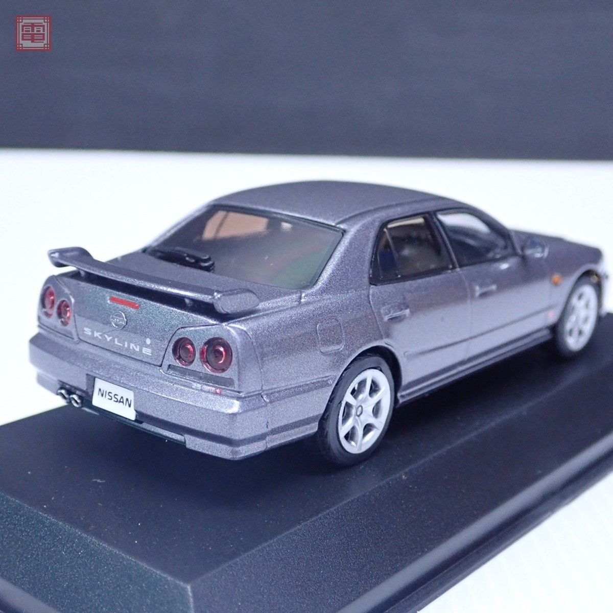 京商1/43 日産スカイライン25GT-Xターボ 1998 シルバー 京商 1/43 ニッサン スカイライン 25GT-X ターボ 1998 アスリート