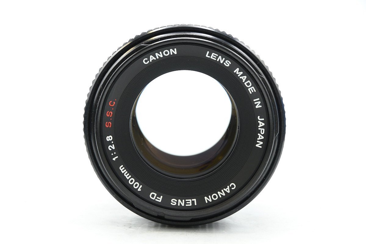 ◇ Canon キヤノン CANON LENS FD 100mm F2.8 S.S.C. FDマウント 望遠