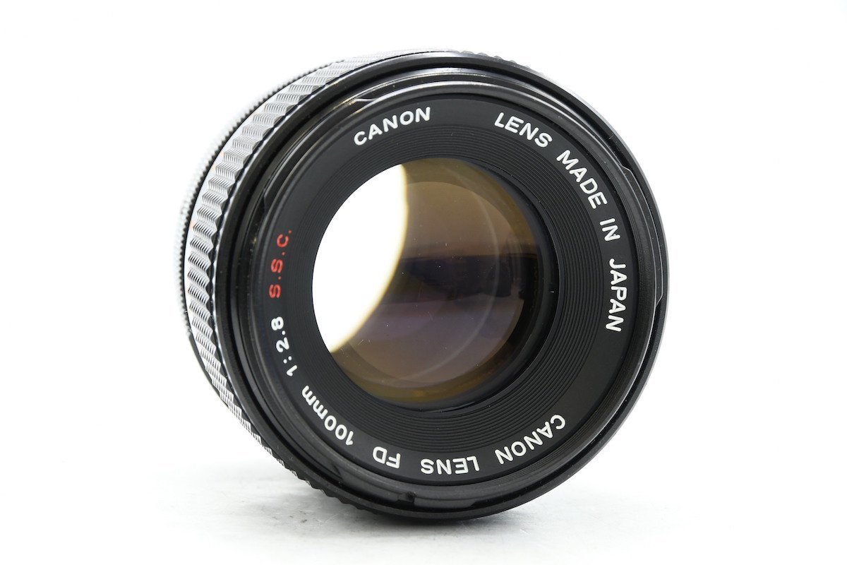 Canon FD 100mm F2 FDマウント オールドレンズ ◇ Canon キヤノン CANON LENS FD 100mm F2.8 S.S.C. FDマウント 望遠