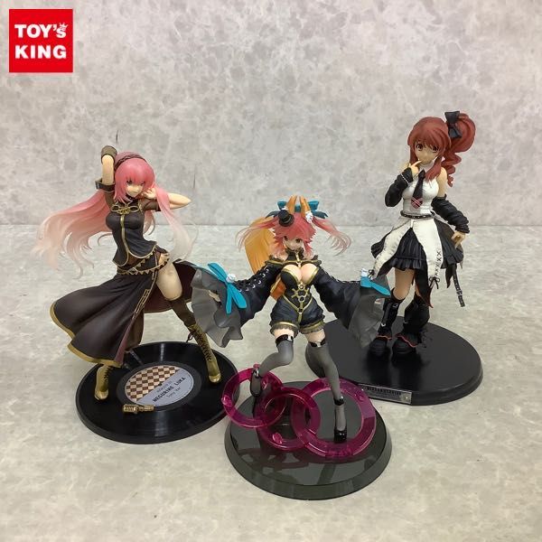 1円～ ジャンク マックスファクトリー 1/7 巡音ルカ Tony ver. ファット・カンパニー 1/8 Fate/EXTRA CCC キャスター 他
