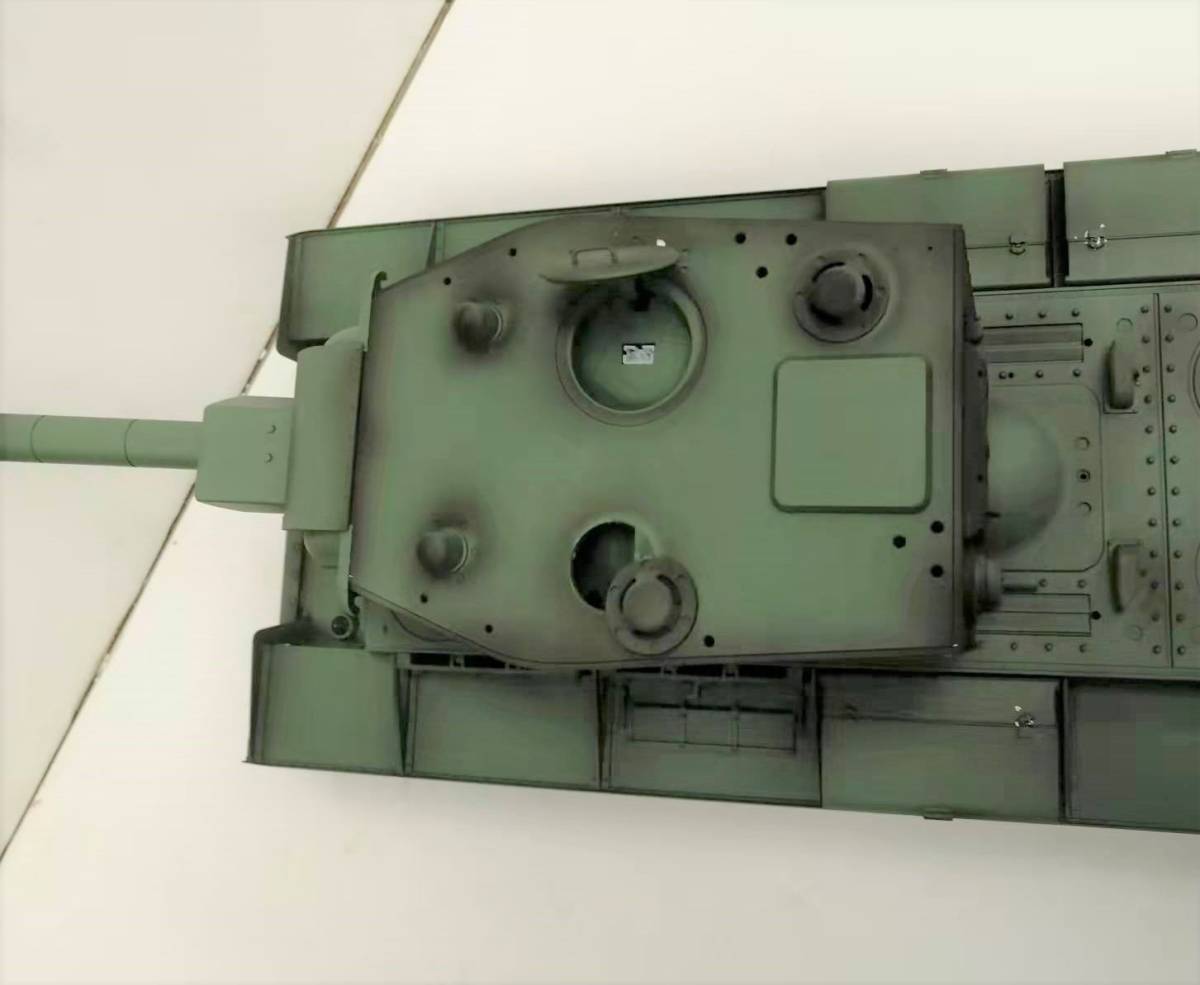 ホビーラジコン 1/16戦車ラジコン ソ連KV-2 ギガント ヘンロン新製品