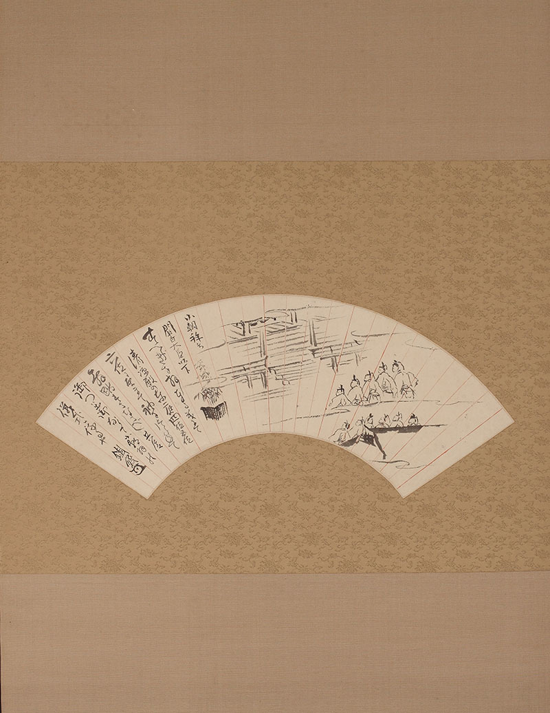 富岡鉄斎 掛け軸 掛物 文化遺産オンライン 掛軸〈富而不驕図〉富岡鉄斎