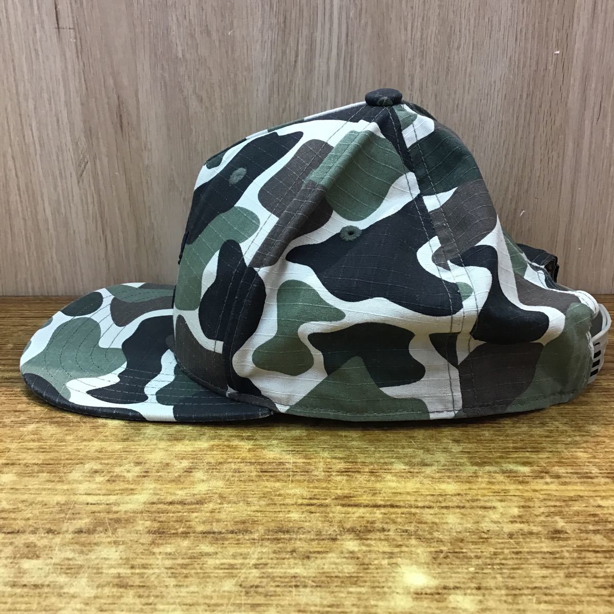 Adidas アディダス キャップ カモフラ 迷彩柄 ロゴ刺繍 帽子 フリー アクセサリー シンプル フリーサイズ ブランド ミリタリー 帽子 売買されたオークション情報 Yahooの商品情報をアーカイブ公開 オークファン Aucfan Com