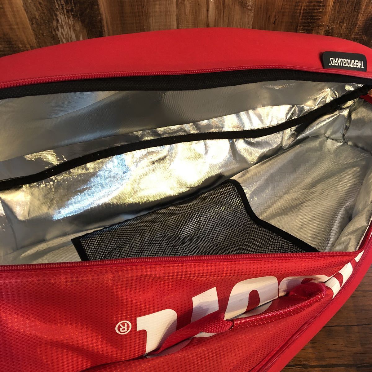 Wilson TOUR ウィルソン テニスバッグ ラケットバック 赤 THERMOGUARD 