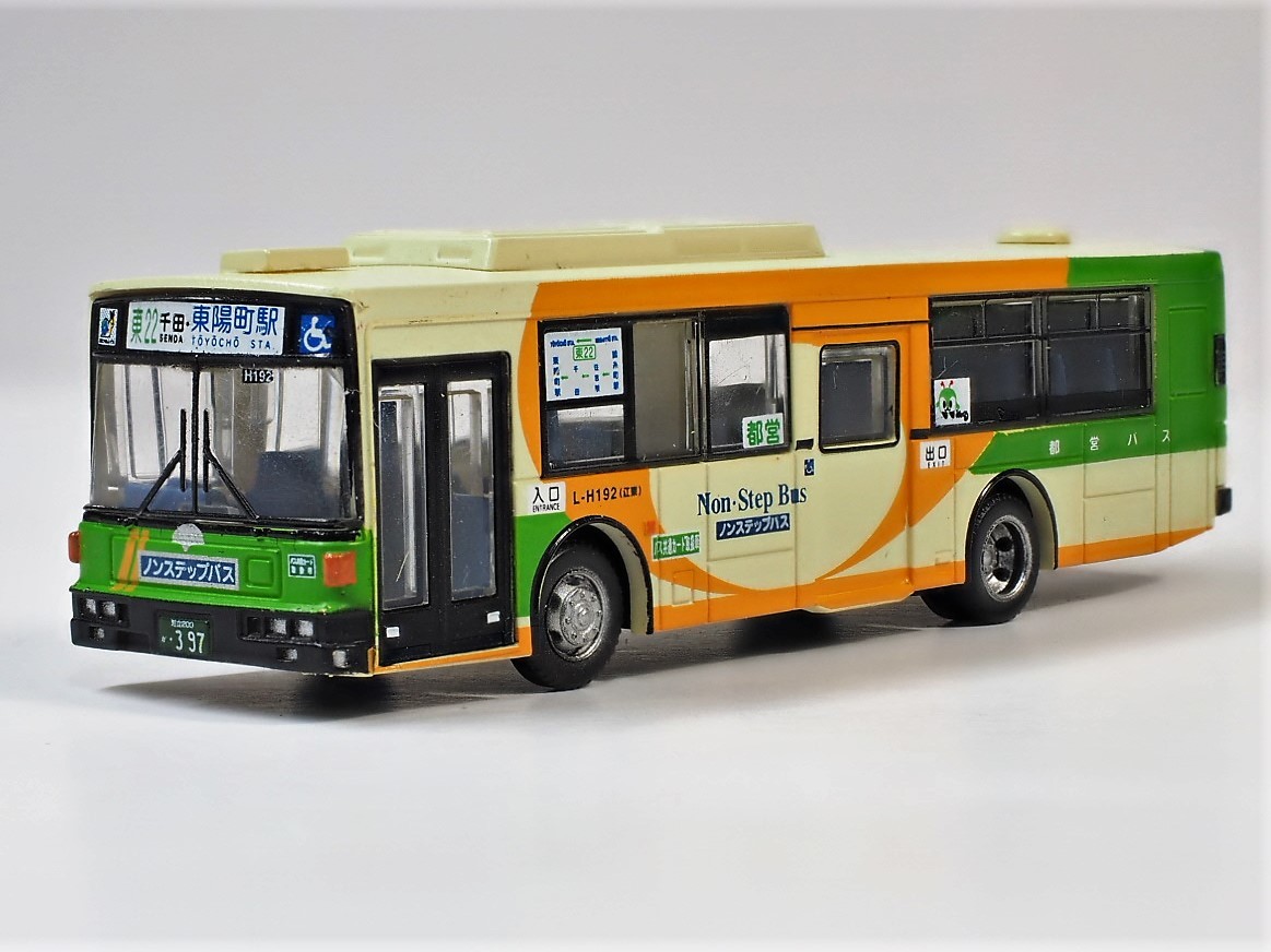 東京都交通局 富士重工業 ７eノンステップ バスコレクション トミーテック 第９弾 バス 売買されたオークション情報 Yahooの商品情報をアーカイブ公開 オークファン Aucfan Com
