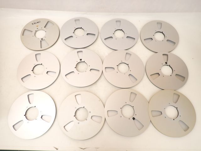 TEAC/SCOTCH/AMPEX 406 オープンリール用 空リール メタルリール 10号