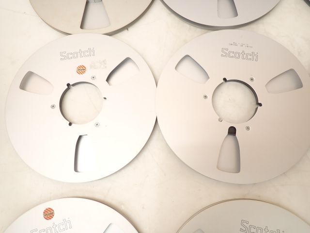 TEAC/SCOTCH/AMPEX 406 オープンリール用 空リール メタルリール 10号