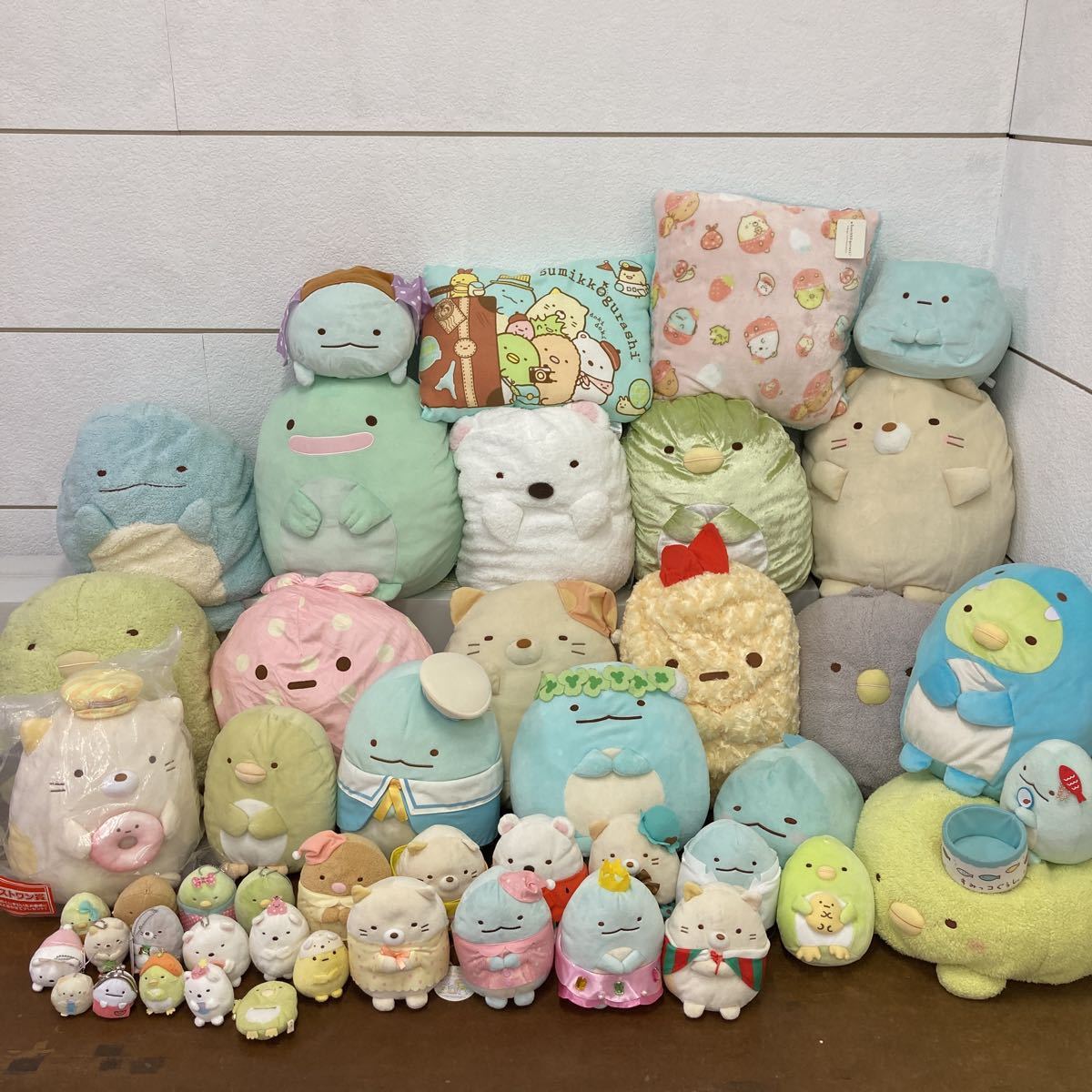 YK165)すみっコぐらし 大量セット 47点まとめ売り ぬいぐるみ 