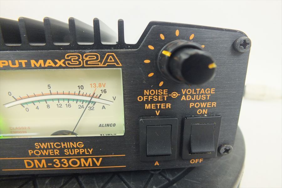 ☆ ALINCO アルインコDM-330MV パワーサプライ 中古現状品 220107G4093
