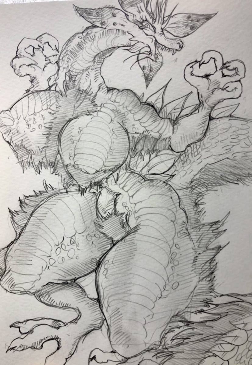 手描きイラスト モンハン タマミツネ メスドラ ケモノ メスケモ 手描きイラスト 売買されたオークション情報 Yahooの商品情報をアーカイブ公開 オークファン Aucfan Com