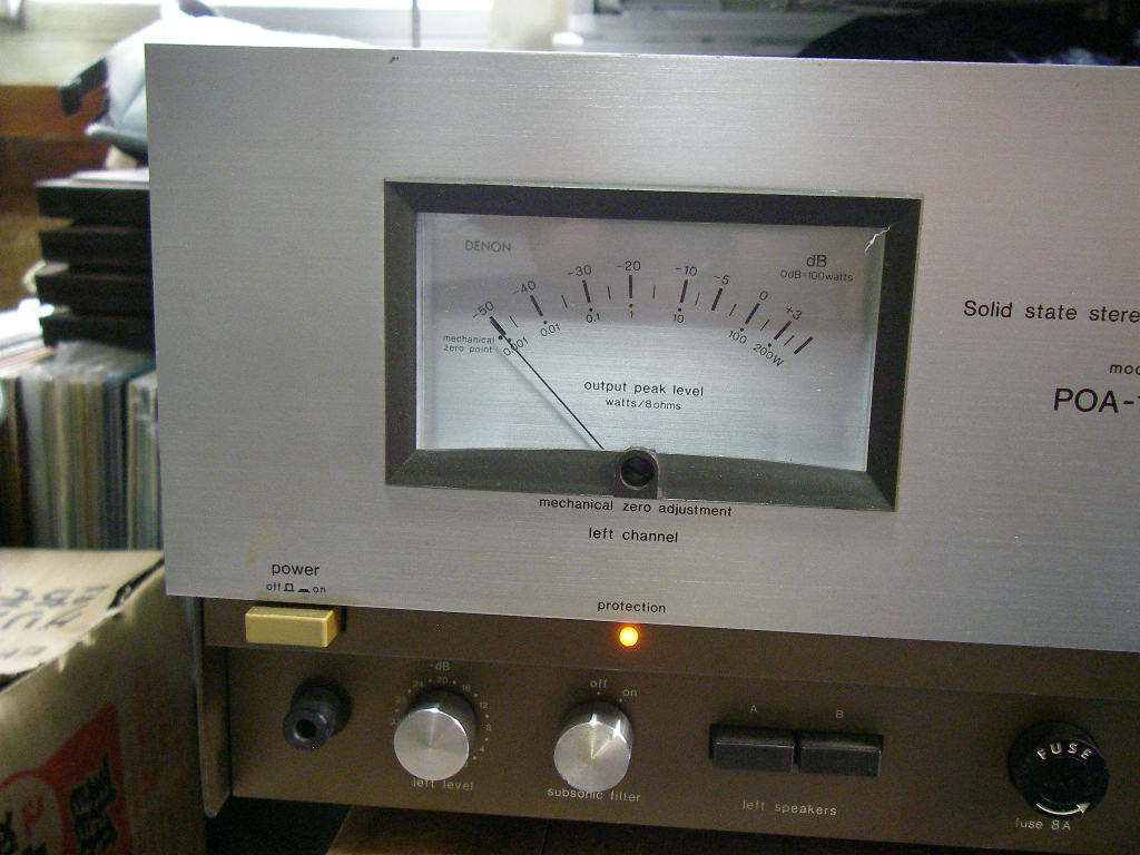 DENON POA-1001 Power Amplifier Good | in Condition Denon Rowland