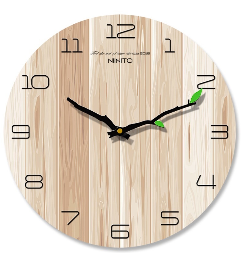 壁掛け時計 おしゃれ 掛け時計 非電波 北欧風 縦板木柄 かわいい 静穏 デザイナーズ ウォールクロック ギフト インテリア アナログ 売買されたオークション情報 Yahooの商品情報をアーカイブ公開 オークファン Aucfan Com