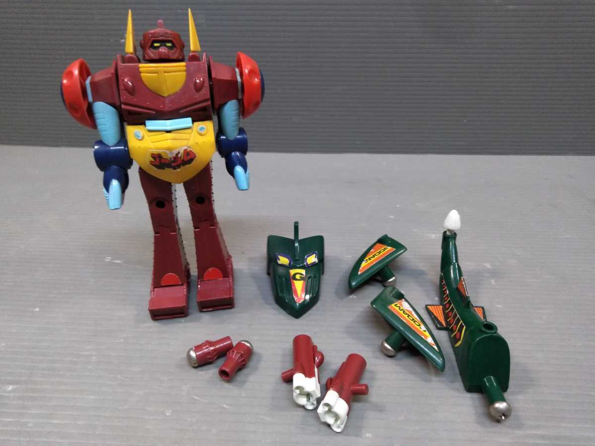当時物　パーツ　多数有　マグネモ　旧タカラ　ゴワッパー5　ファイブ　ロボットアニメ　鋼鉄ジーグ　超合金系玩具 ゴワッパー5 ゴーダム タカラ ゴワッパーマシン ヘリマリン 当時もの