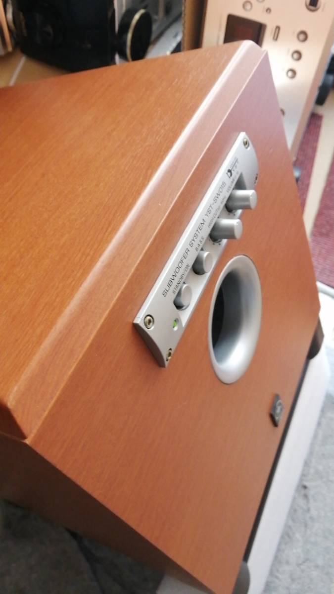 YAMAHA YST-SW015 サブウーファー くすみ程度のかなり美品 動作問題 