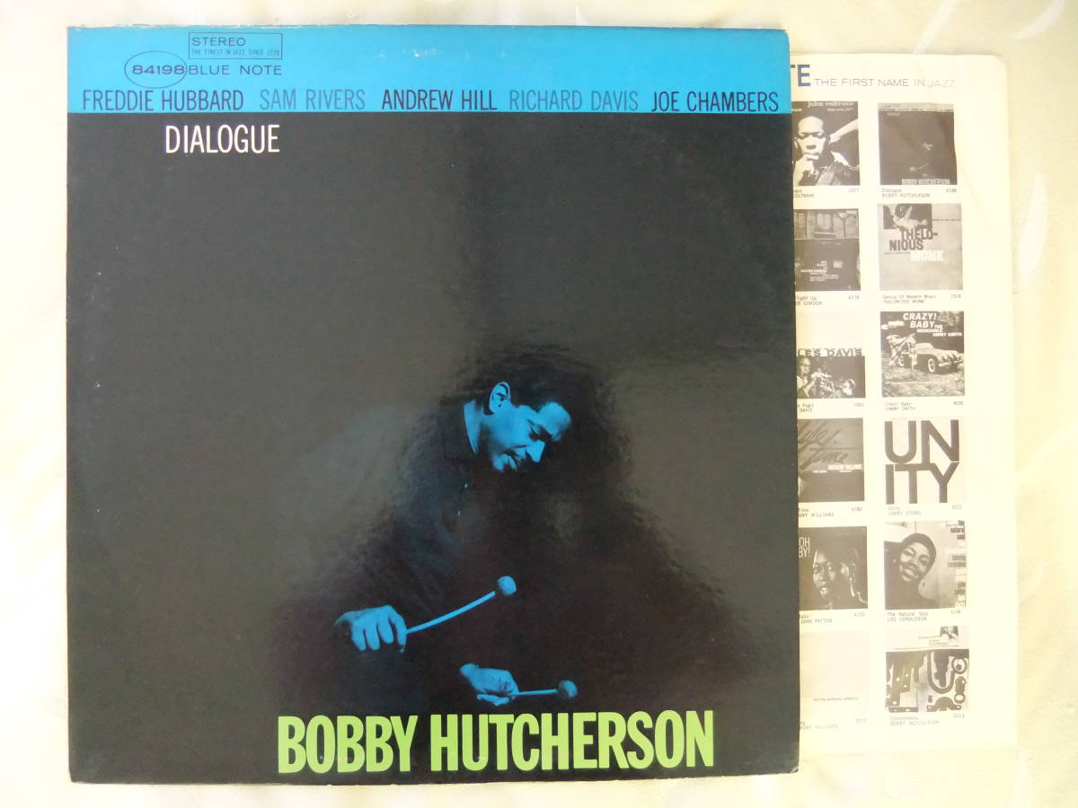 Dialogue Bobby Hutcherson Blue Note LP Poet Vinyl | (Tone BOBBY