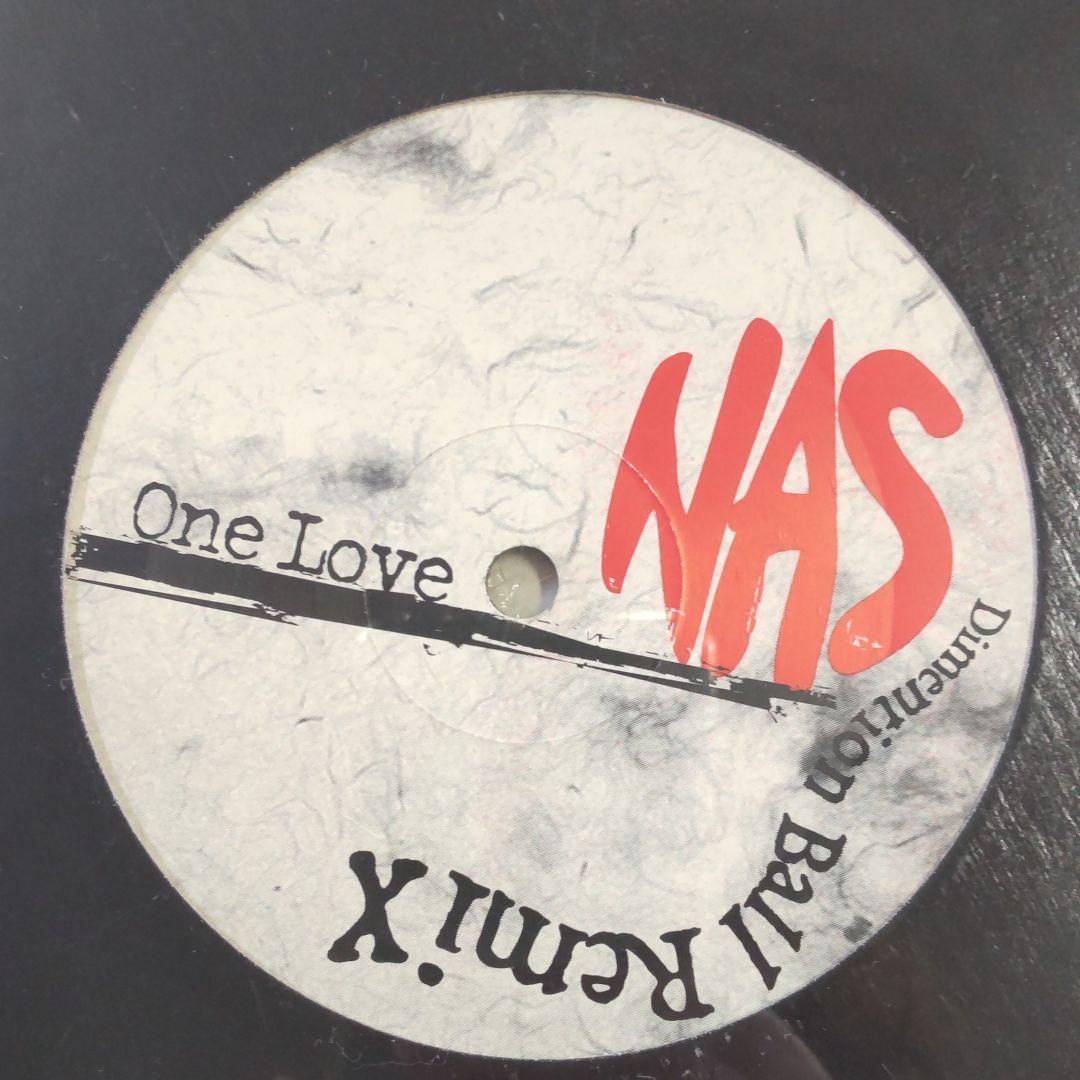 中古盤 Nas - One Love (Dimention Ball Remix)【レア盤】NUJABES 初作 