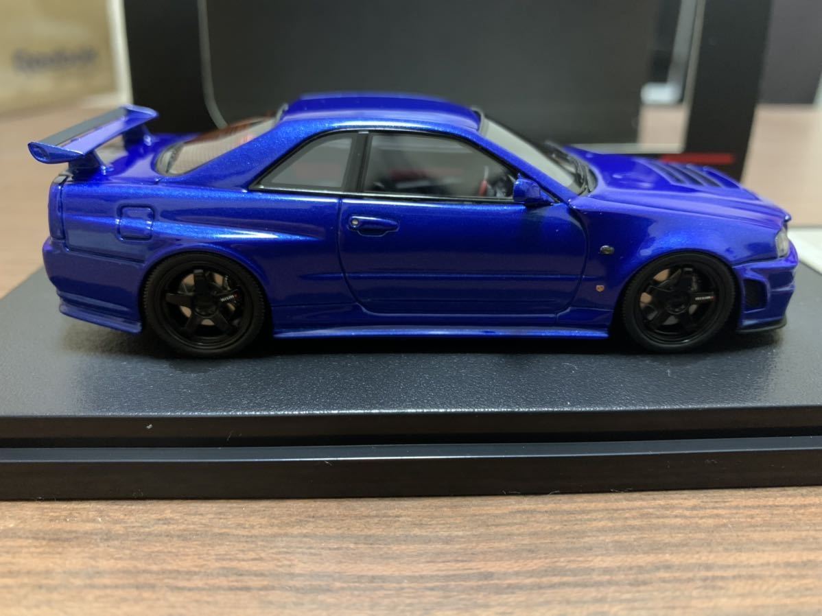HPI NISMO R34 GT-R Z-tune MIRAGE スカイラインGT-R 1/43 ホビー 