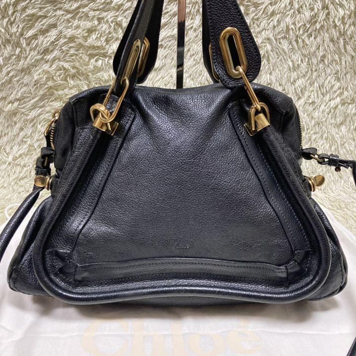 極美品】クロエ パラティ スモール 2way ショルダーバッグ 本革