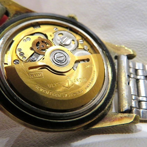 1円～最落なし ユリスナルダン Ulysse Nardin ジュビリー4000 自動巻 