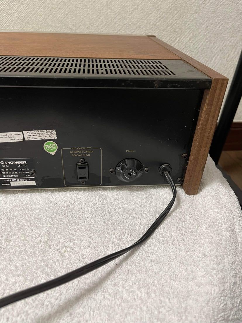 Pioneer CT-7 カセットデッキ パイオニア Pioneer