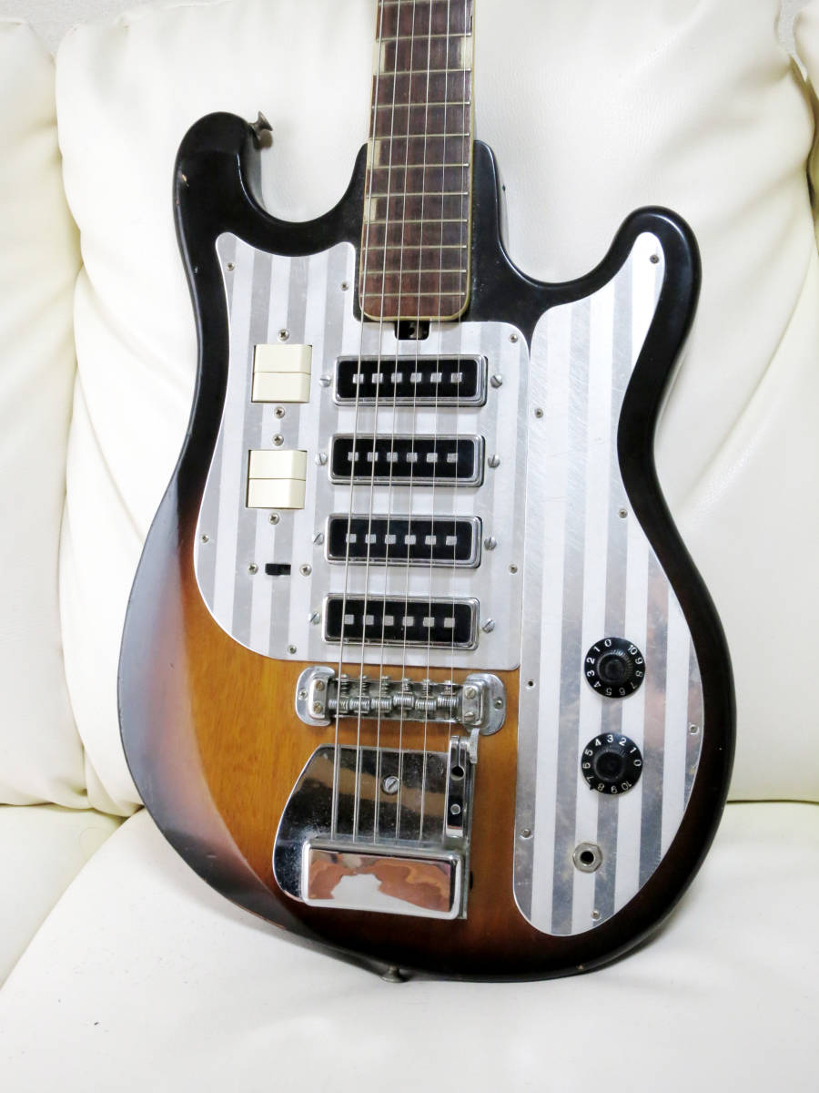 ◇TEISCO テスコ WG-4L ビザール 4連ピックアップ仕様 綺麗に整備済