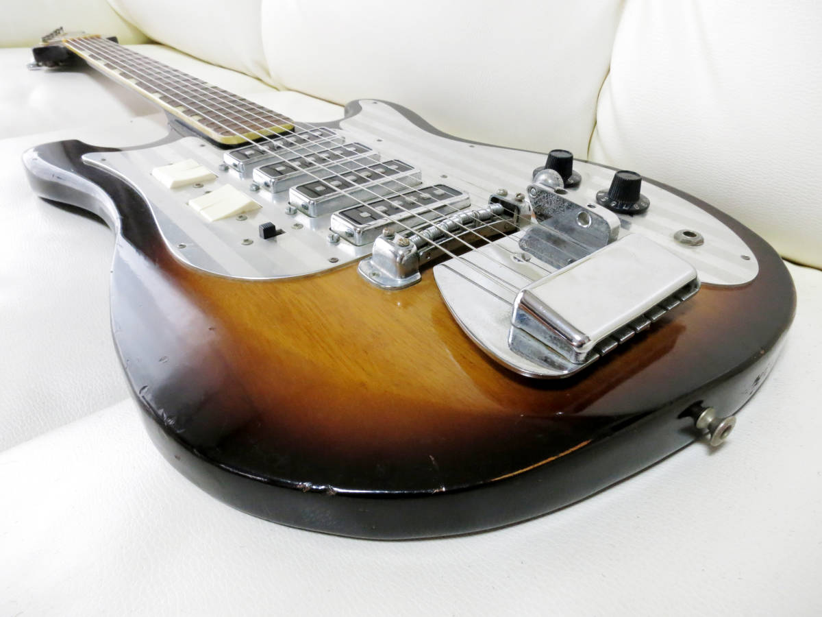 ◇TEISCO テスコ WG-4L ビザール 4連ピックアップ仕様 綺麗に整備済