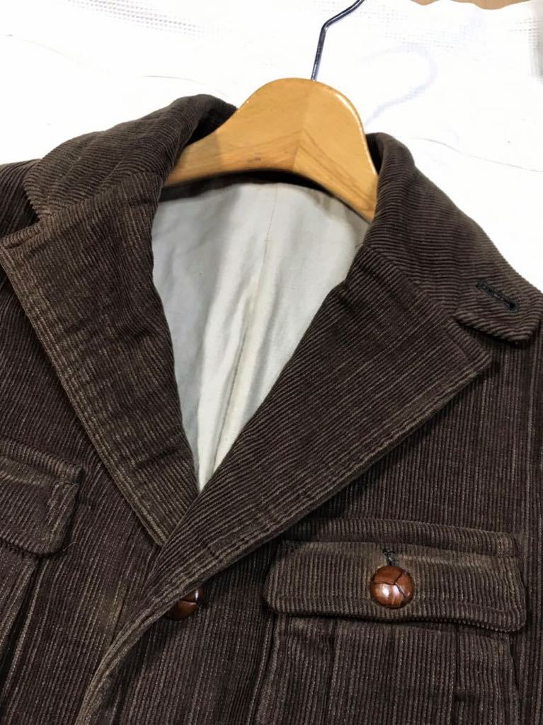 日本製/トゥモローランド/Edition コーデュロイ/ブラウン/エルボーパッチ/本胡桃ボタン/ハンティング/テーラードジャケットL ジャケット コーデュロイ 茶 TOMORROWLAND（ライン Edition（エディション）｜トゥモローランド 公式通販