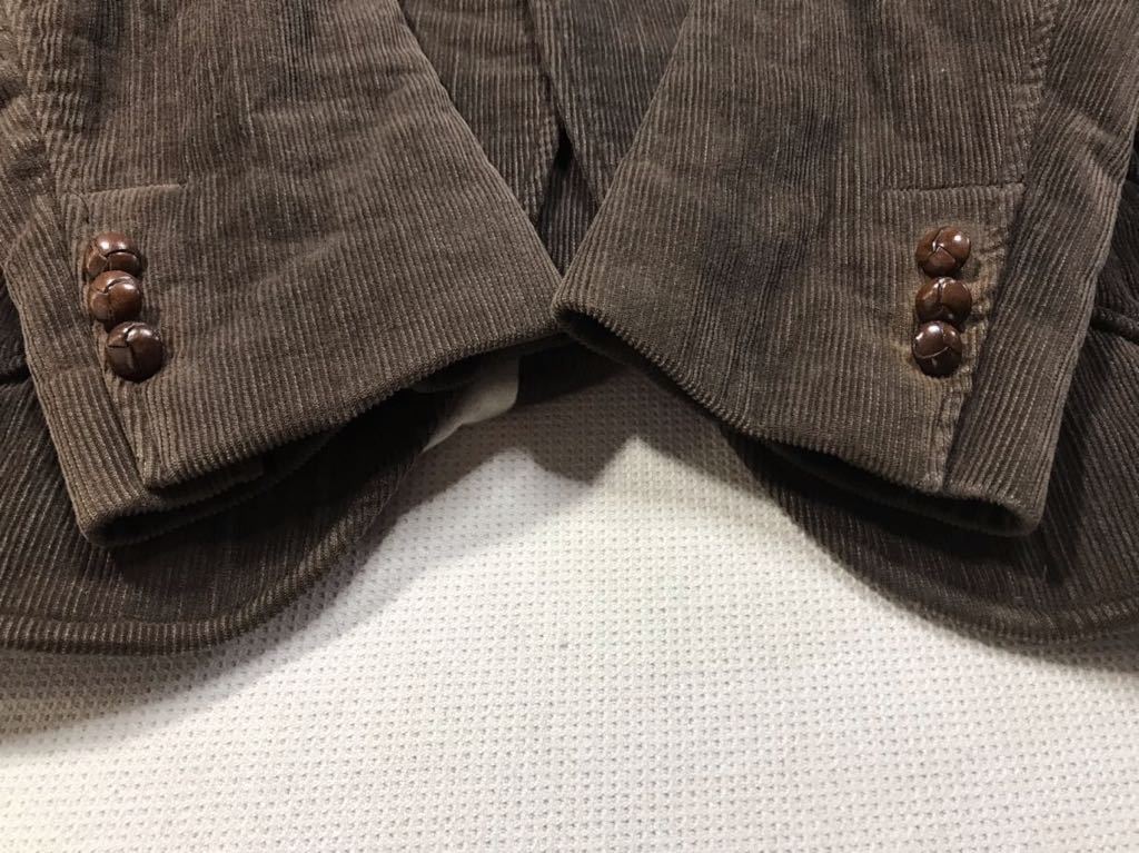 日本製/トゥモローランド/Edition コーデュロイ/ブラウン/エルボーパッチ/本胡桃ボタン/ハンティング/テーラードジャケットL ジャケット コーデュロイ 茶 TOMORROWLAND（ライン Edition（エディション）｜トゥモローランド 公式通販