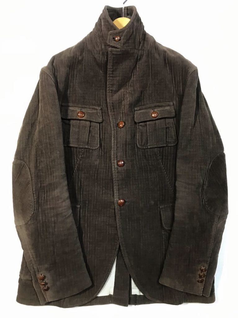 日本製/トゥモローランド/Edition コーデュロイ/ブラウン/エルボーパッチ/本胡桃ボタン/ハンティング/テーラードジャケットL ジャケット コーデュロイ 茶 TOMORROWLAND（ライン Edition（エディション）｜トゥモローランド 公式通販