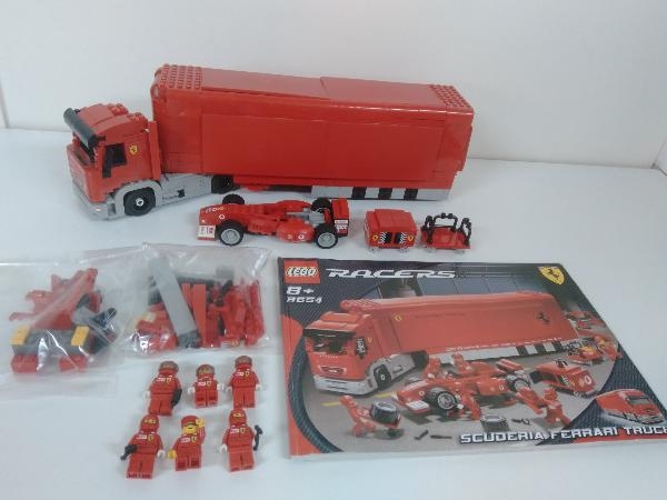 1円～ LEGO 8654 レゴレーサー スクーデリア フェラーリ トラック 現状 